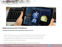 Tablet Screenshot of itz-medi.com